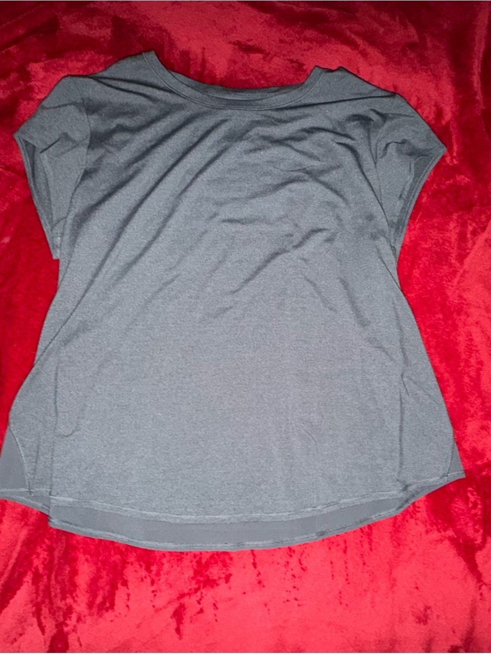 all in motion Gray Short Sleeve Crewneck Athletic Tee